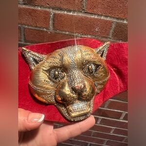 Vintage feline belt